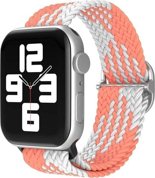 Watch 22mm Star Kordon - Pembe-Beyaz