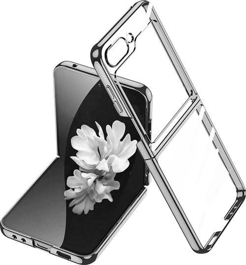 Samsung Galaxy Z Flip 6 Kılıf Fold Element Kapak - Gümüş