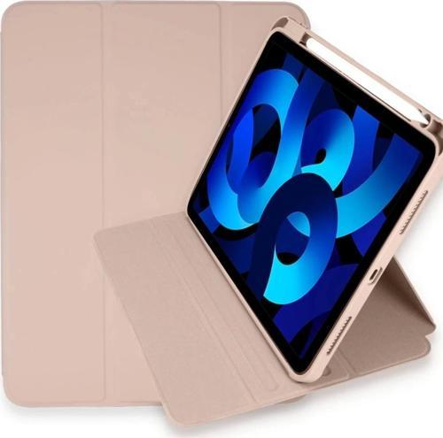 iPad Pro 11 (2021) Kılıf Starling 360 Kalemlikli Tablet Kılıf - Rose Gold