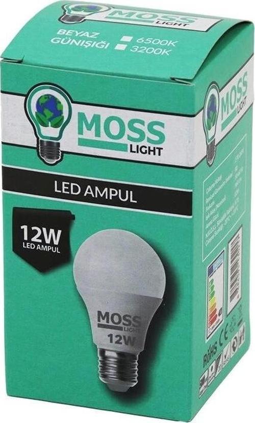 Moss Lıght  12w   Beyaz  Led Ampul  E27   960lm   6500k