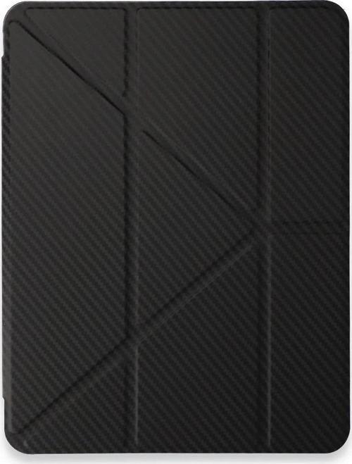 iPad Pro 13 (2024) Kılıf Color Karbon Tablet Kılıfı - Siyah