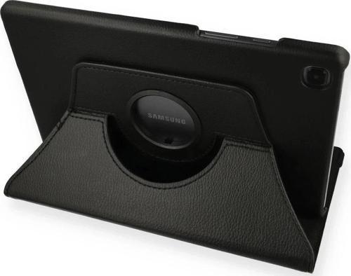 Samsung Galaxy T500 Tab A7 10.4 Kılıf 360 Tablet Deri Kılıf - Siyah