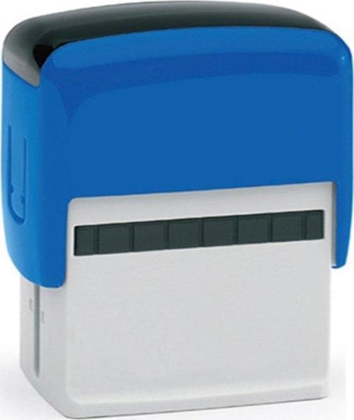 Otomatik Kaşe 69x30mm Mavi