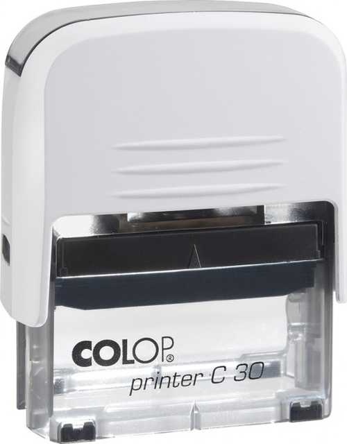 PRINTER C30 BEYAZ KASA SİYAH KEÇE - 18X47MM
