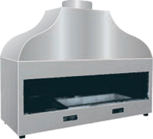 Inox 100 Cm Ocakbaşı Kapalı Izgara
