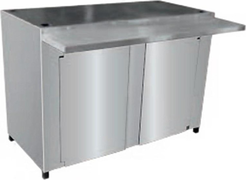 Inox 80 Cm Ocakbaşı Kapalı Izgara Tezgahı