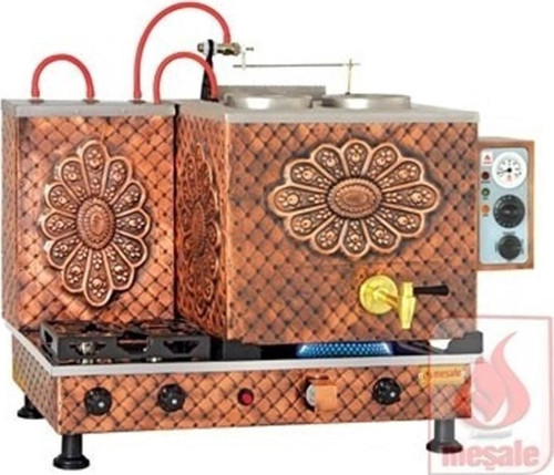 Antik Klasik Full Otomatik 2 Demlikli Çay Kazanı MSL-ANKFO2