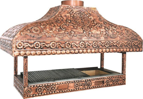 Antik Bakır 100 Cm Ocakbaşı Izgara