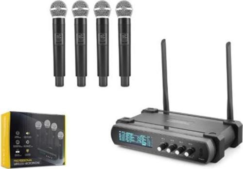 Hdx2792 Kablosuz 4-Mikrofon Vhf Siyah