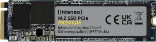 İntenso 500Gb Premium Gen.3X4 Nvme 1.3 Ssd 2100Mb-1700Mb-S Ssd Harddisk