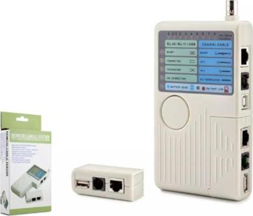 Hdx6505 Kablo Test Cihazı Rj11 + Rj45 + Bnc + Usb