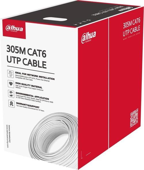 Pfm920İ Saf Full Bakır Cat6 Kablo Mavi 305 Metre İç Ortam