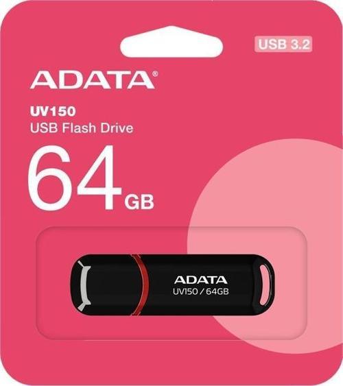 Uv150-64Gb Usb 3.2 Gen1 Black Flash Bellek