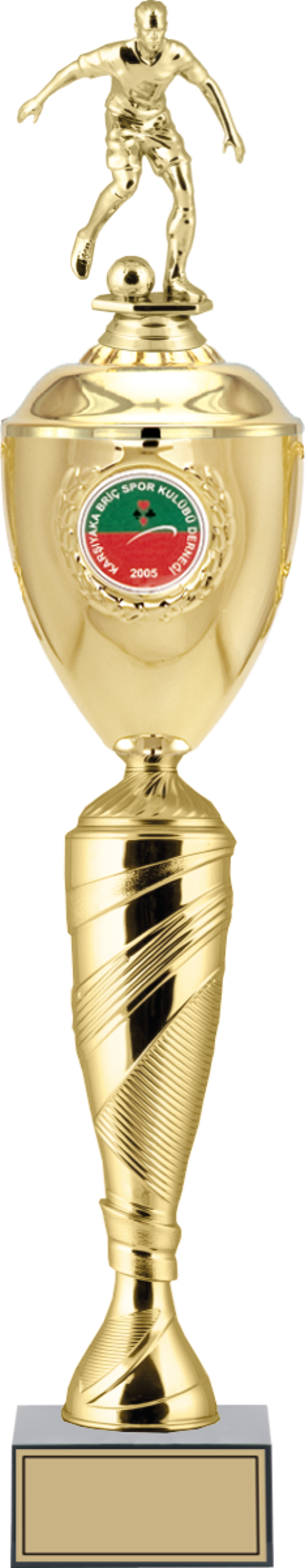 - Figürlü Kupalar - Futbol Figürlü Kupalar FG-081 A - 61 cm