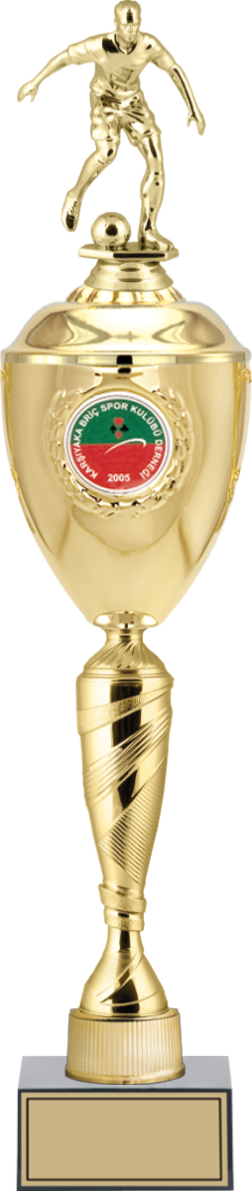 - Figürlü Kupalar - Futbol Figürlü Kupalar FG-083 C - 55 cm