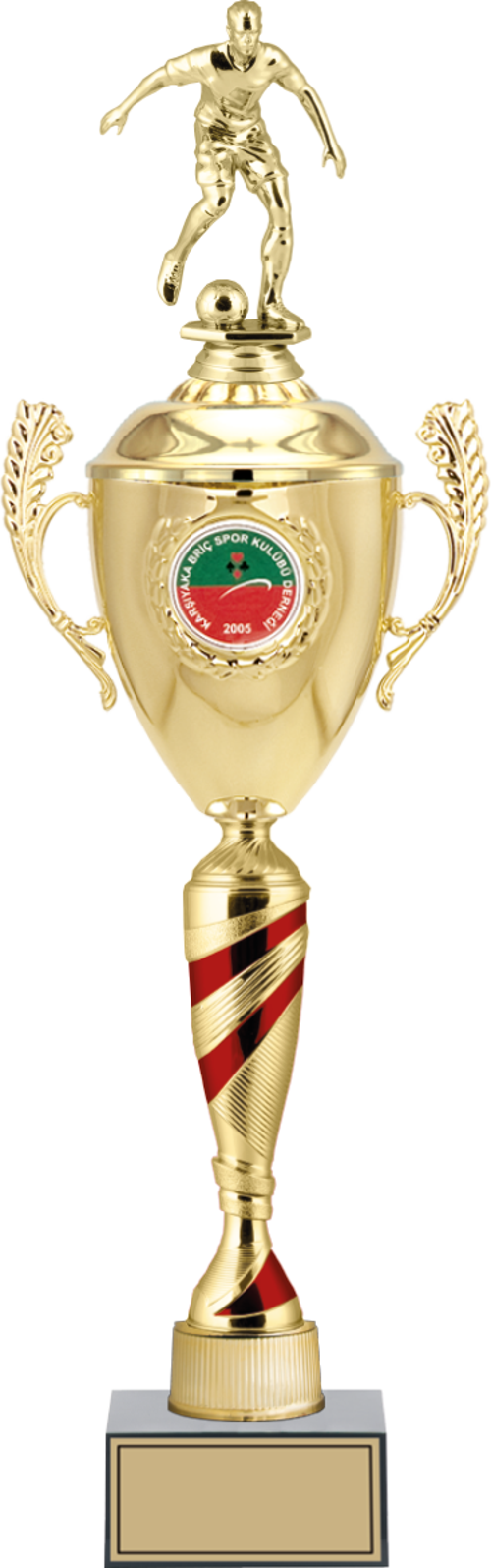 - Figürlü Kupalar - Futbol Figürlü Kupalar FG-084 C - 55 cm