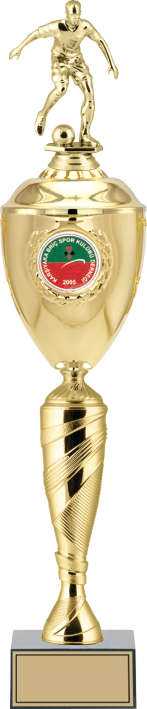 - Figürlü Kupalar - Futbol Figürlü Kupalar FG-081 B - 58 cm
