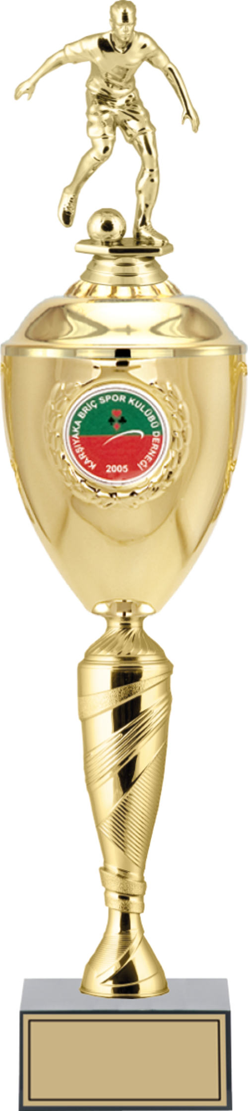 - Figürlü Kupalar - Futbol Figürlü Kupalar FG-081 C - 53 cm