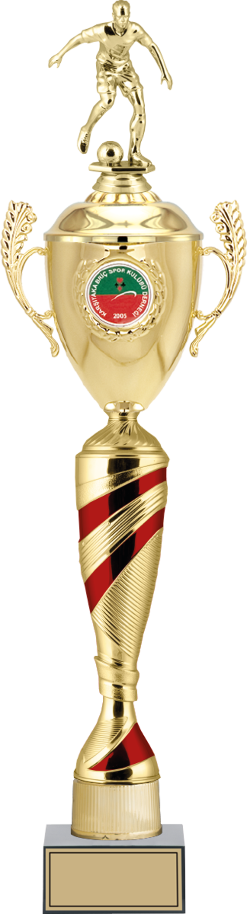 - Figürlü Kupalar - Futbol Figürlü Kupalar FG-084 A - 66 cm