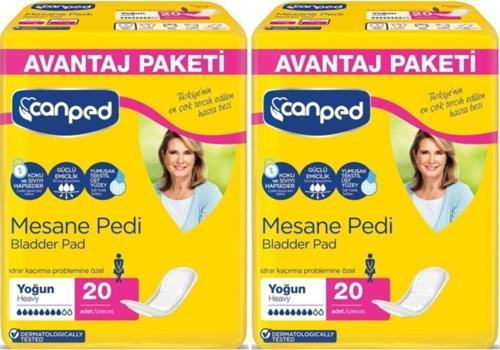 Büyük Boy Yoğun 20x2:40 Adet Mesane Pedi