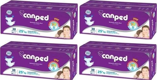 Çocuklar İçin Bel Bantlı Hasta Bezi 4Lü Set 120 Adet Xs 4pk*30