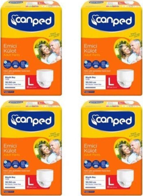 Emici Külot 4x30 120 Adet Large
