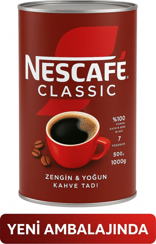Classic Hazır Kahve Teneke 1 Kg