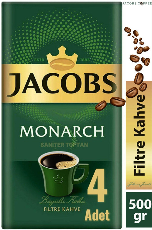 Monarch Filtre Kahve 4 Adet 500 Gr