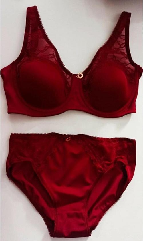 5035-B Desteksiz-Balenli Soft Kaplı Dantel Geniş Askı Sütyen Takımı