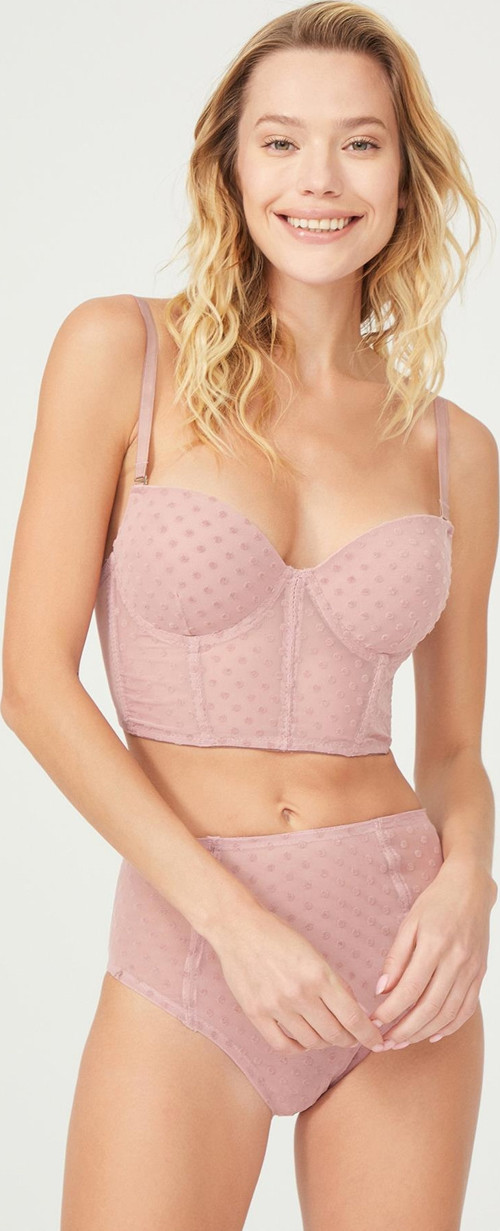 669 Perla Flok Korseli Balenli Desteklii Bralet Takımı
