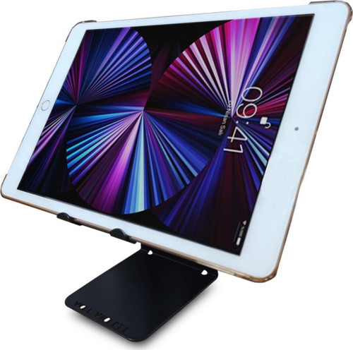 Voll Vıolett Metal Tablet Pc Telefon Tutucu Standı Soğutucu - Siyah