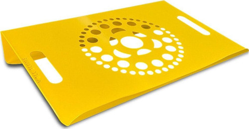 Civciv Sarısı Notebook Standı Laptop Standi Soğutucu Altlığı Sehpası M1