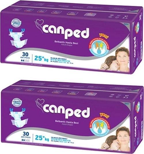 Hasta Bezi Çoçuklar İçin Bel Bantlı 2 Li Set 60 Adet Xs 2Pk*30
