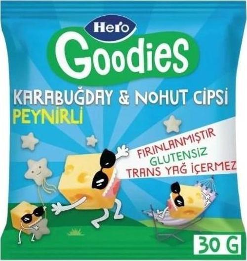 Nessiworld Hero Goodies Peynirli Sağlıklı Cips 30 Gr