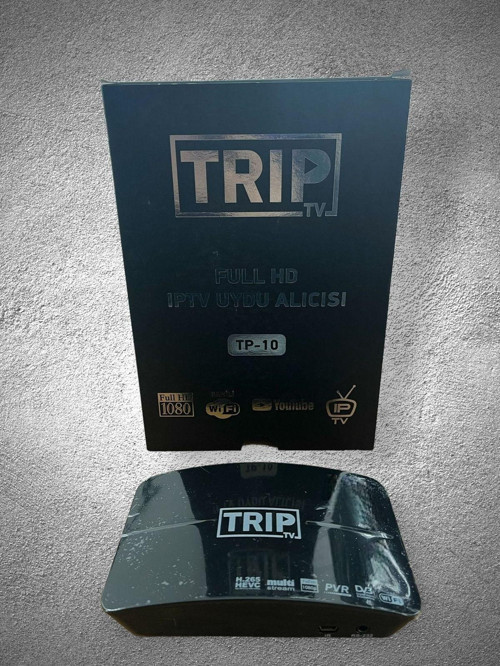 Trip Tv Full Hd Iptv Siyah Uydu Alıcısı