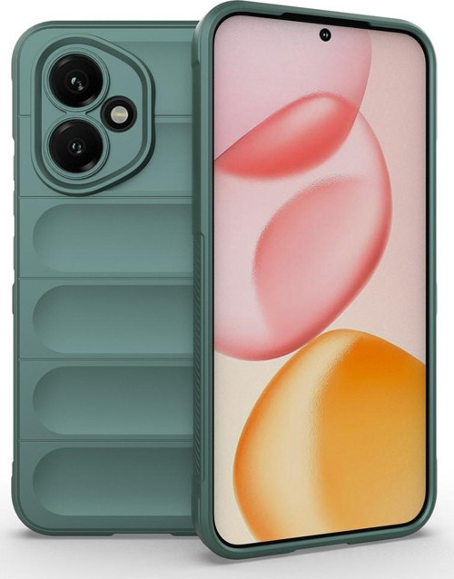 Honor 400 Uyumlu Kamera Korumalı Oyuklu Lüks Silikon Kapak