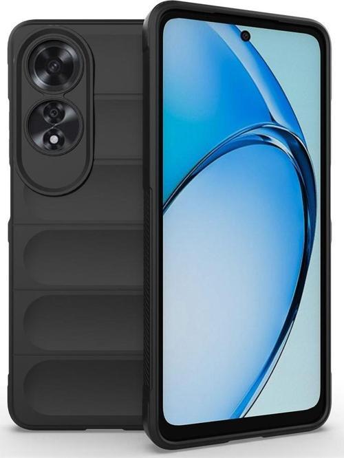 Oppo Reno A60 Uyumlu Kamera Korumalı Oyuklu Lüks Silikon Kapak