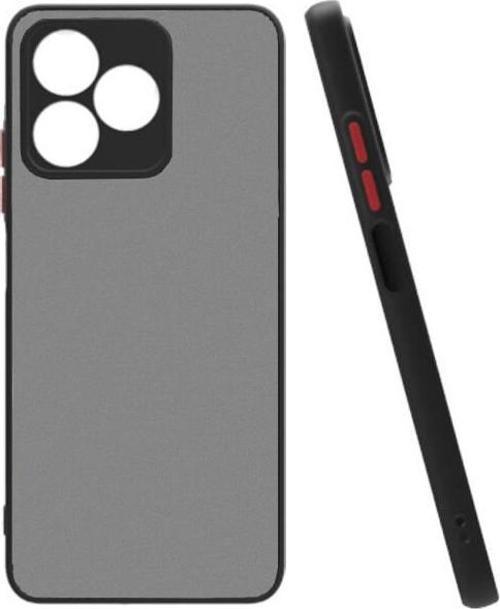 Realme C53 Uyumlu Kamera Korumalı Darbeye Karşı Dayanıklı Arkası Mat Silikon Kılıf