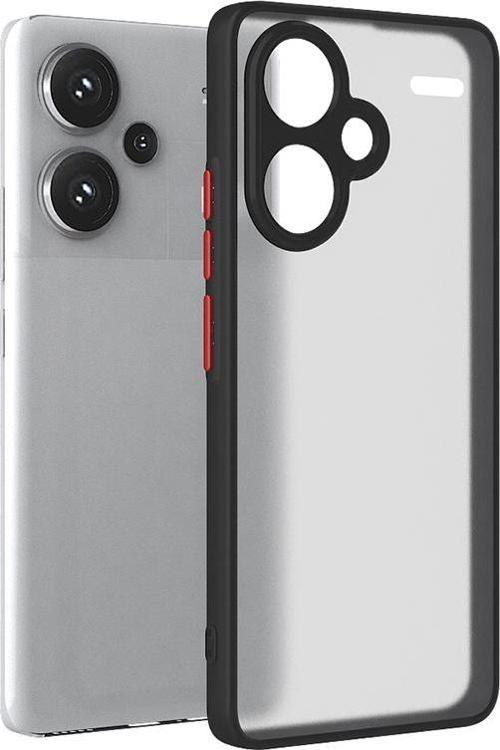 Xiaomi Redmi Note 13 5G Uyumlu Kamera Korumalı Darbeye Karşı Dayanıklı Arkası Mat Silikon Kılıf