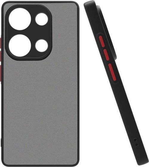 Xiaomi Redmi Note 13 Pro 5G Uyumlu Kamera Korumalı Darbeye Karşı Dayanıklı Arkası Mat Silikon Kılıf
