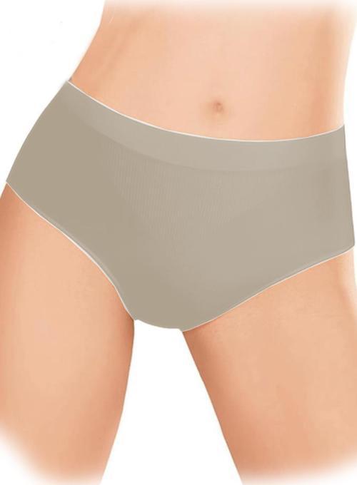A-04-822 Kadın Dikişsiz İz Yapmaz Cep Ağlı Slip Külot