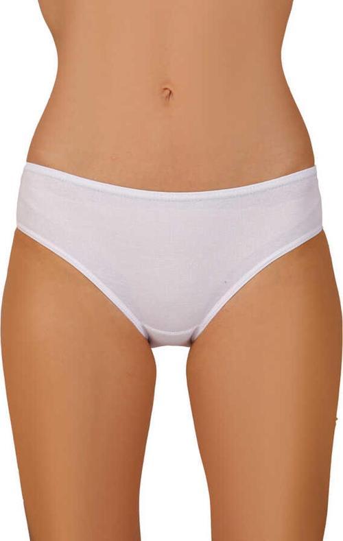 Kadın Ribana Mat Biyeli Pamuklu 6 lı Külot Berrak-2066