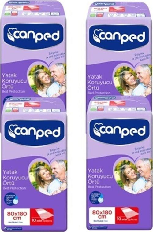 Yatak Koruyucu Örtü 80x180 / 4 Paket 40 Adet