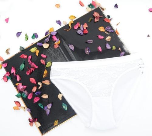 Ön Dantelli Bikini Slip