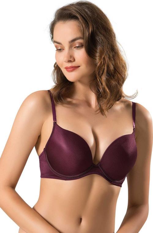 7033-B Destekli-Balenli Micro Kaplı Sütyen