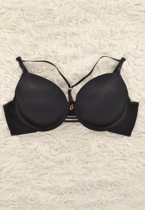 7008-B Destekli-Balenli Micro Kaplı İpli Push-Up Sütyen