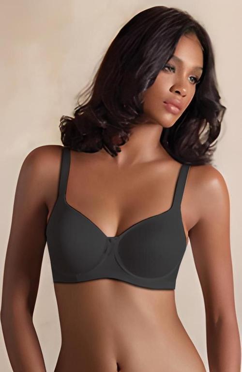 Kadın Desteksiz Balenli Fiyonklu Düz Sütyen (1950)