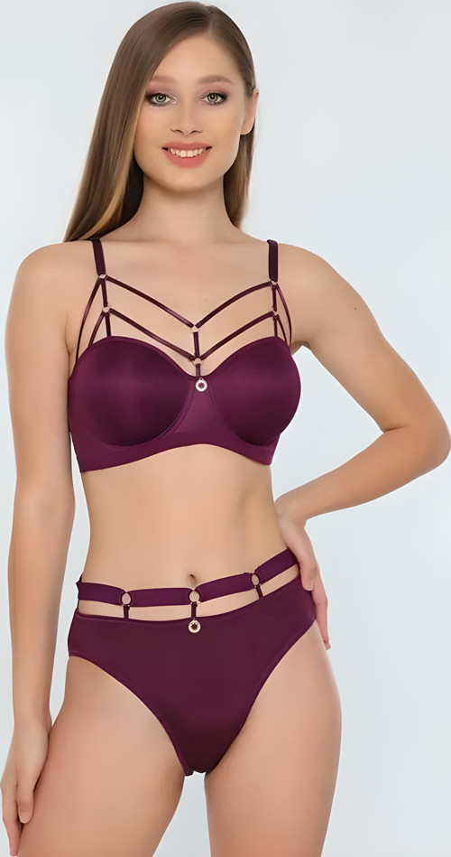 5045-B Desteksiz-Balenli Basic Cup Sütyen