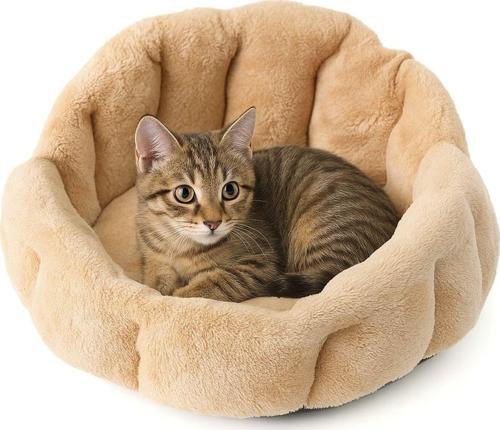 Peluş Evcil Hayvan Yatağı Wellsoft Kumaş Kedi Ve Köpek İçin Rahat Yatak