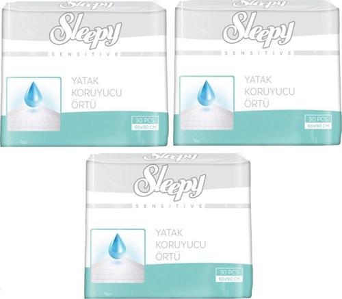 Hasta Yatak Koruyucu 3 Lü Set 60*90Cm 90 Adet (3Pk*30)